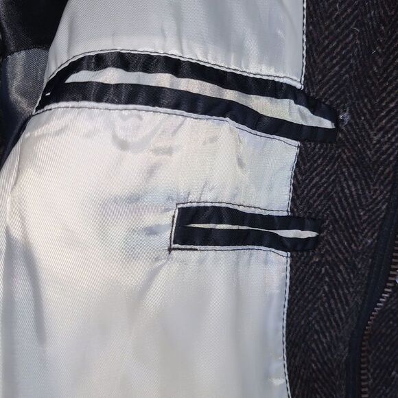 Ben Sherman Brown Wool Blend  Men's Jacket - Picture 6 of 7